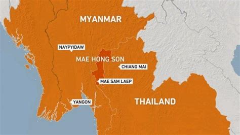 Daerah perbatasan thailand dengan myanmar dan laos dikenal sebagai  Suku Karen diyakini berasal dari Tibet, bergerak ke selatan ke Myanmar dan Thailand utara